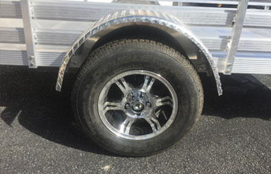 Aluminum Trailer - DMF 5 x 10 Aluminum MAG Rims
