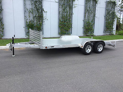 Aluminum Trailer - DMF 5 x 10 Aluminum MAG Rims