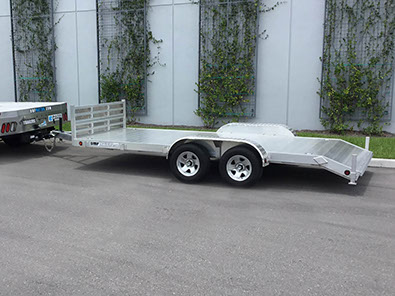Aluminum Trailer - DMF 5 x 10 Aluminum MAG Rims