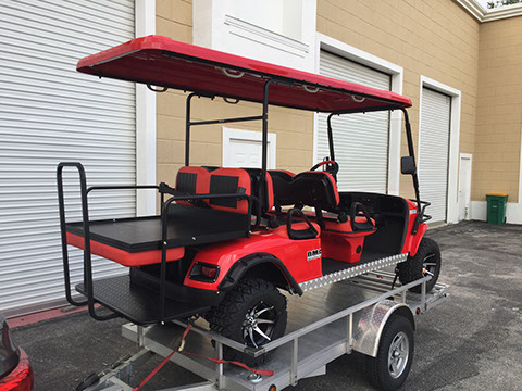 DMF Aluminum Trailer - Large Tool Box